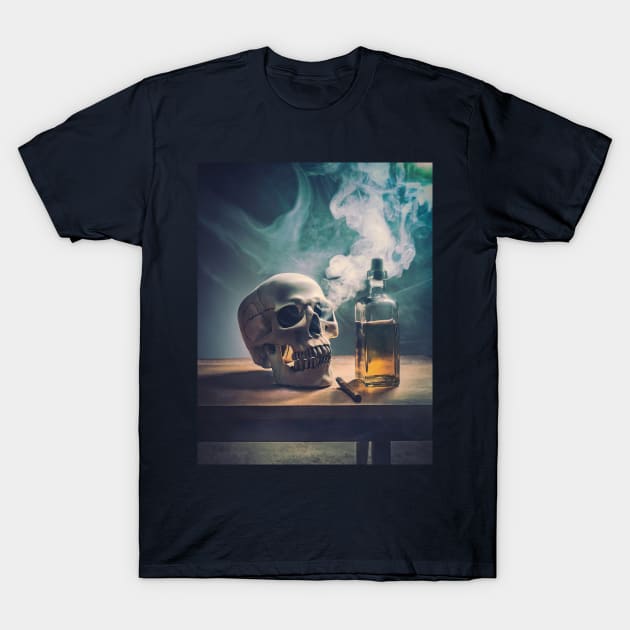 Poisonous addictions T-Shirt by psychoshadow